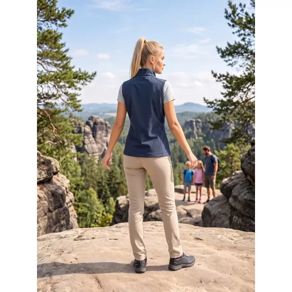  Vesta softshell dama ALTISPORT NoPrint NP/ALW7211NJ BLEUMARIN/MARINĂ 