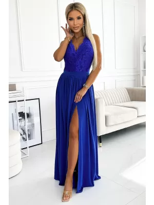 Rochie NUMOCO LEA 211-7 ALBASTRU