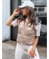 Vestă DSTREET OSHE TY3703 CARAMEL