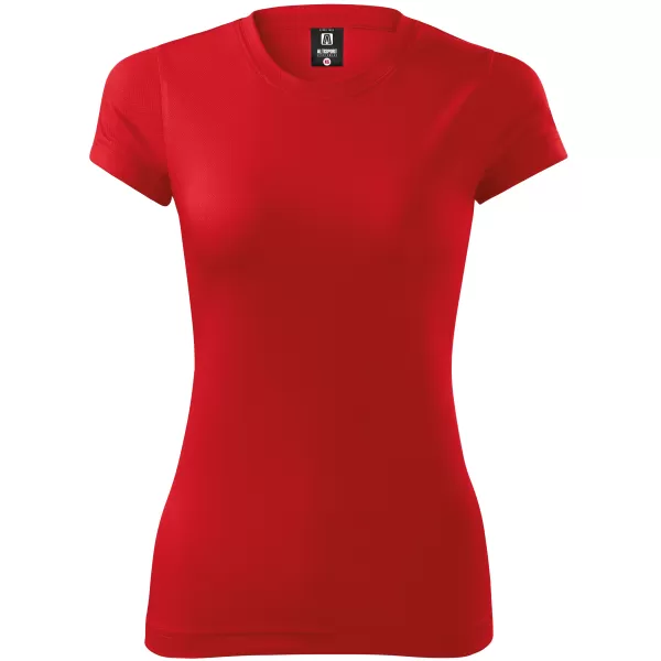 Tricou funcțional de damă ALTISPORT NoPrint NP/ALW041 ROȘU 