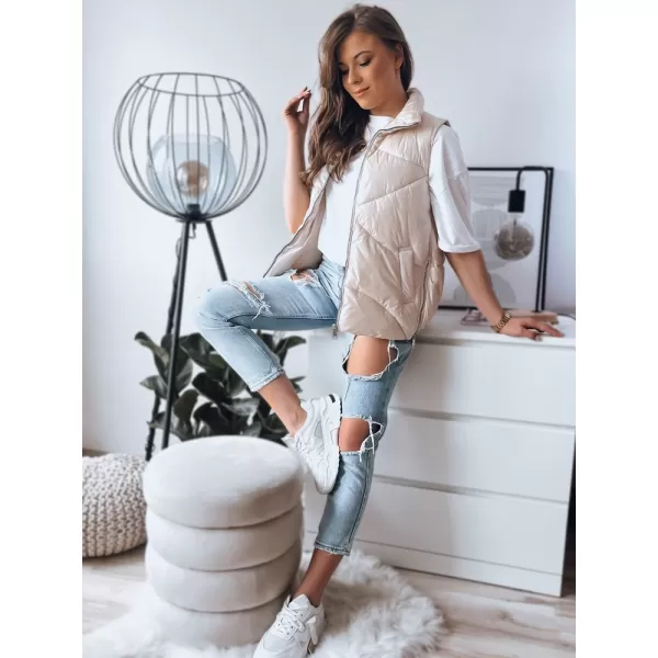  Vestă DSTREET HOLO TY3476 BEJ 