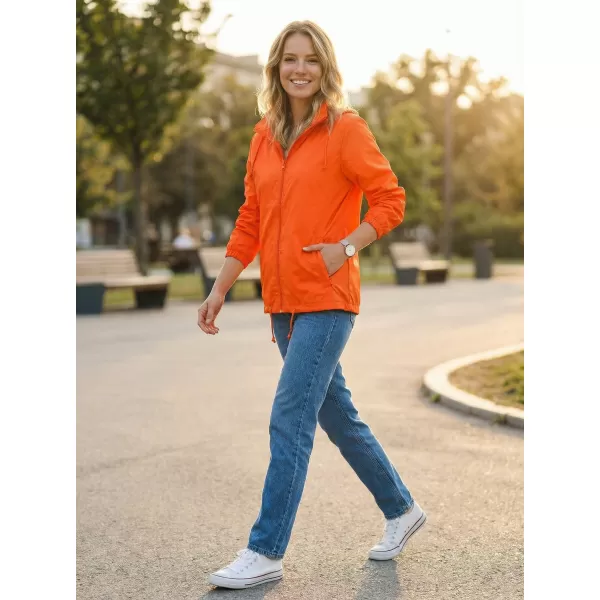  Geaca de dama ALTISPORT NoPrint NP/ALW1311NJ PORTOCALIU DESCHIS 