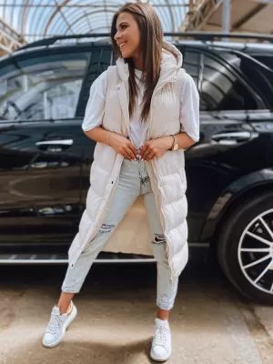 Vestă DSTREET ELLA TY3033 BEJ