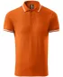Tricou pentru bărbați cu guler ALTISPORT NoPrint NP/ALM912 PORTOCALE