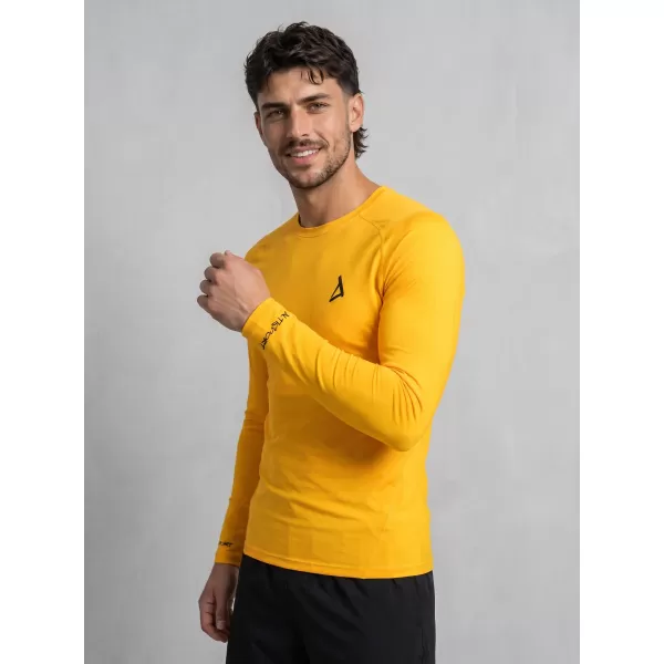  Tricou de compresie funcțional premium pentru bărbați ALTISPORT VOJ/ALM000TR03 PORTOCALE 