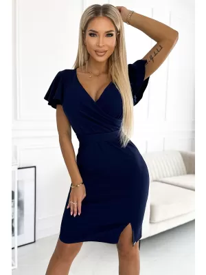 Rochie NUMOCO NINA 479-2 ALBASTRU
