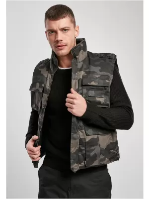Vestă BRANDIT RANGER BD4014 CAMO ÎNTUNECAT