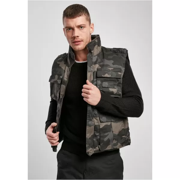  Vestă BRANDIT RANGER BD4014 CAMO ÎNTUNECAT 