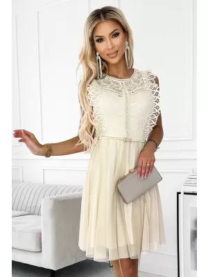 Rochie NUMOCO GRETA 454-3 BEJ