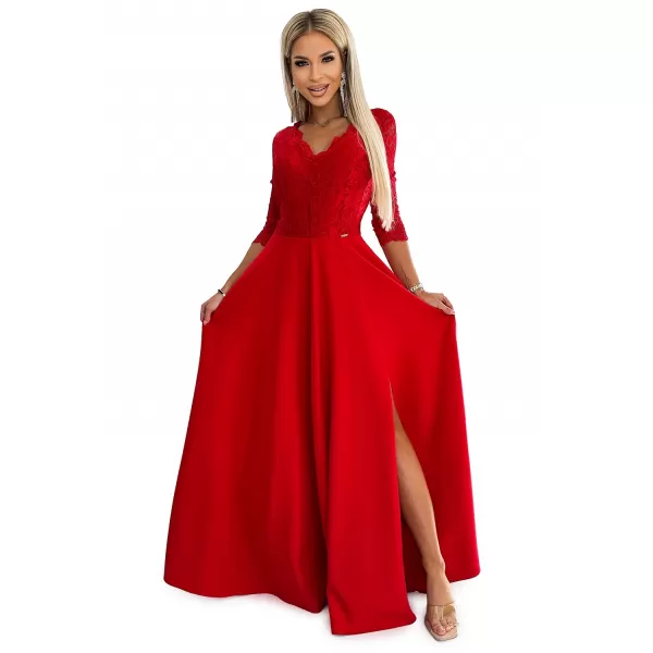  Rochie NUMOCO AMBER 309-8 ROŞU 