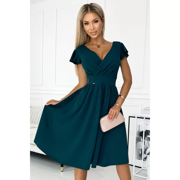  Rochie NUMOCO MATILDE 425-1 VERDE 