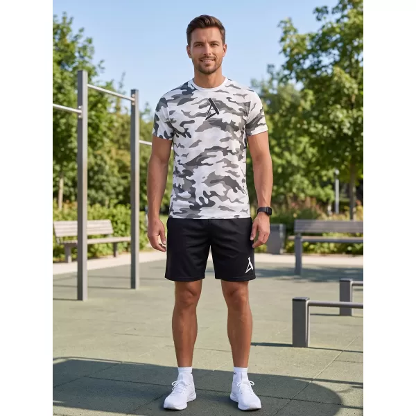  Tricou funcțional premium pentru bărbați ALTISPORT VOJ/ALM038TR01 ALB 