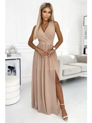 Rochie NUMOCO JUSTINE 362-6 BEJ