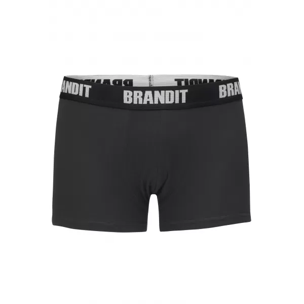  Boxeri bărbați BRANDIT BD4501 ALB/NEGRU Brandit1 