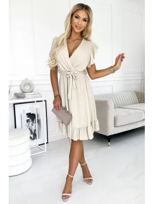 Rochie NUMOCO CORNELIA 455-1 BEJ