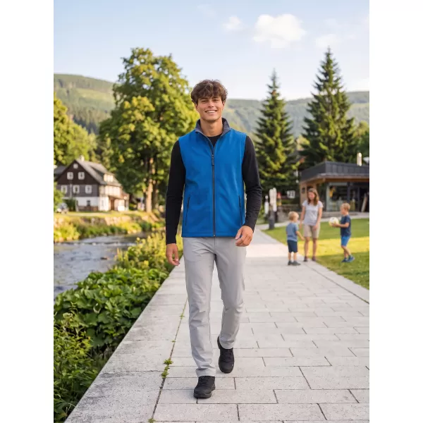  Vestă softshell pentru bărbați ALTISPORT NoPrint NP/ALM8211NJ ALBASTRU NAUTIC/MARIN 
