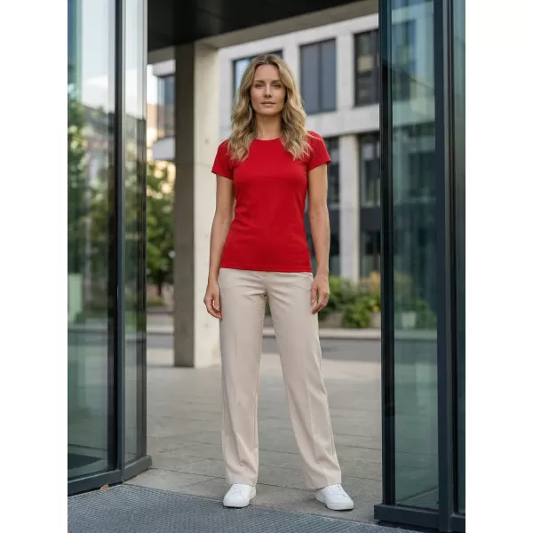  Tricou funcțional de damă ALTISPORT NoPrint NP/ALW041 ROȘU 