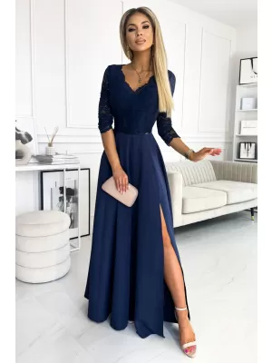 Rochie NUMOCO AMBER 309-6 ALBASTRU