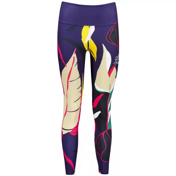  Jambiere funcționale lungi premium de damă ALTISPORT VOJ/ALW042LEG01 ALBASTRU INCHIS 