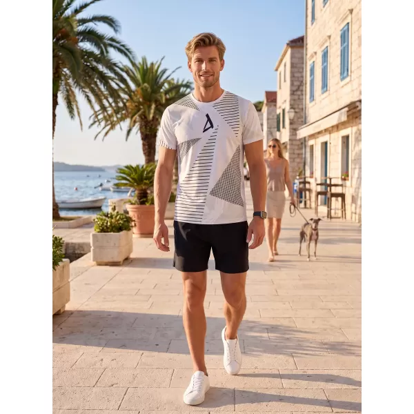  Tricou funcțional premium pentru bărbați ALTISPORT VOJ/ALM044TR01 ALB 