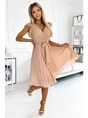 Rochie NUMOCO POLINA 374-5 BEJ