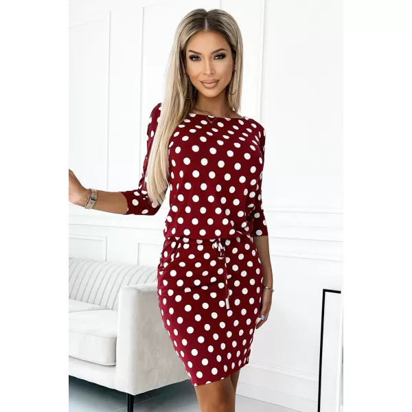  Rochie NUMOCO A13-156 ROŞU 