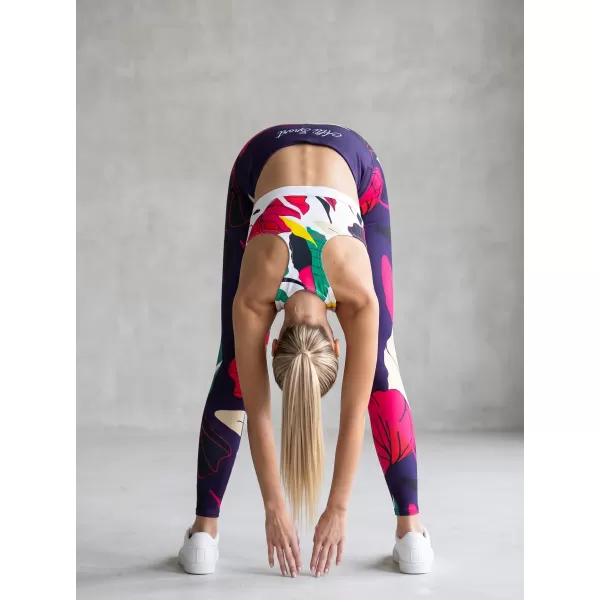  Jambiere funcționale lungi premium de damă ALTISPORT VOJ/ALW042LEG01 ALBASTRU INCHIS 