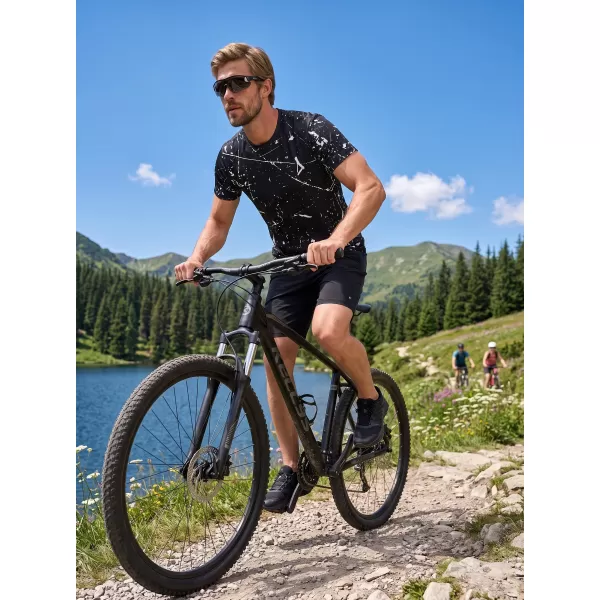  Tricou funcțional premium pentru bărbați ALTISPORT VOJ/ALM034TR01 NEGRU 