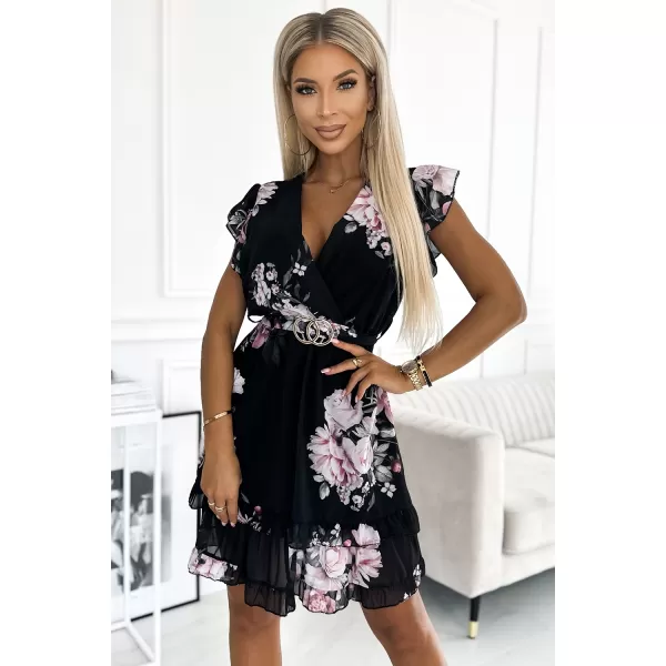  Rochie NUMOCO PATRIZIA 468-2 NEGRU 