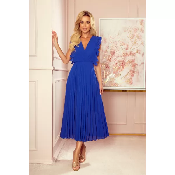  Rochie NUMOCO EMILY 315-2 ALBASTRU 