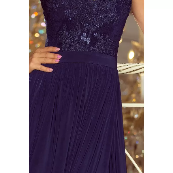  Rochie NUMOCO LEA 215-2 ALBASTRU 