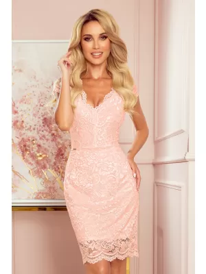 Rochie NUMOCO 316-2 BROSVOVÁ PIERSICĂ
