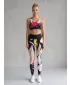 Jambiere funcționale lungi premium de damă ALTISPORT VOJ/ALW042LEG01 NEGRU