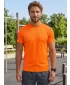 Tricou funcțional pentru bărbați ALTISPORT NoPrint NP/ALM421 PORTOCALIU NEON