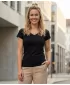 Tricou de damă ALTISPORT NoPrint NP/ALW261 GRI ABANOS