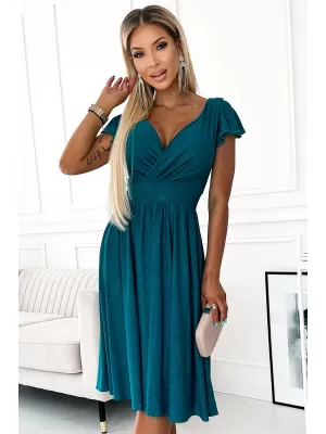 Rochie NUMOCO MATILDE 425-5 ALBASTRU
