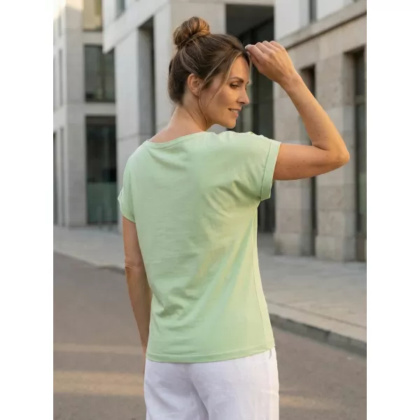  Tricou pentru femei ALTISPORT NoPrint NP/ALW5008 VERDE MOALE 