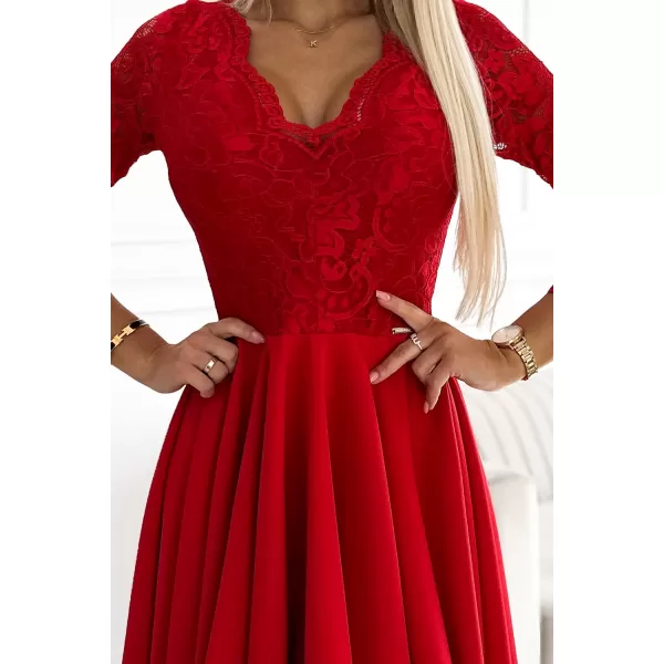  Rochie NUMOCO NICOLLE 210-16 ROŞU 