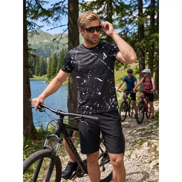  Tricou funcțional premium pentru bărbați ALTISPORT VOJ/ALM034TR01 NEGRU 