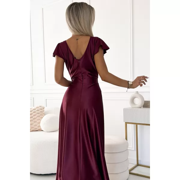  Rochie NUMOCO CRYSTAL 411-10 ROŞU 