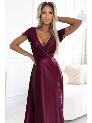 Rochie NUMOCO CRYSTAL 411-10 ROŞU
