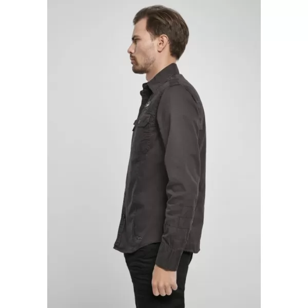  Cămaşă BRANDIT LUIS VINTAGE BD4023 NEGRU 