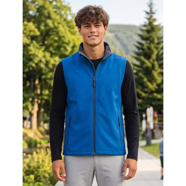  Vestă softshell pentru bărbați ALTISPORT NoPrint NP/ALM8211NJ ALBASTRU NAUTIC/MARIN 