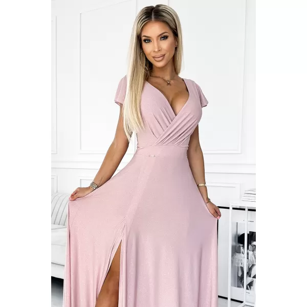  Rochie NUMOCO CRYSTAL 411-6 ROZ 
