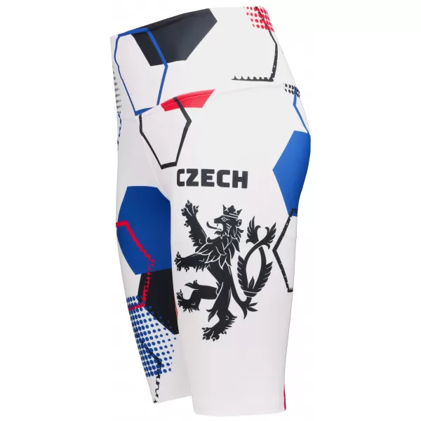  Jambiere funcționale premium pentru femei deasupra genunchiului ALTISPORT VOJ/ALW036LEG02 HEXA ALB 