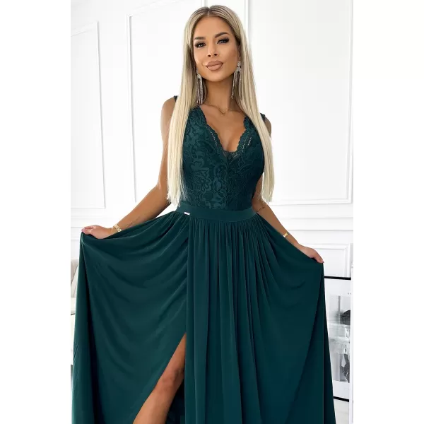  Rochie NUMOCO LEA 211-6 VERDE 