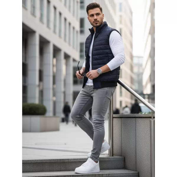  Vestă DSTREET TX4020 ALBASTRU ÎNCHIS 