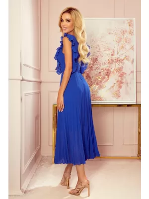 Rochie NUMOCO EMILY 315-2 ALBASTRU