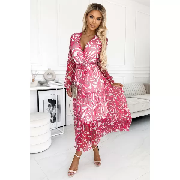  Rochie NUMOCO ENRICA 476-1 ALB 