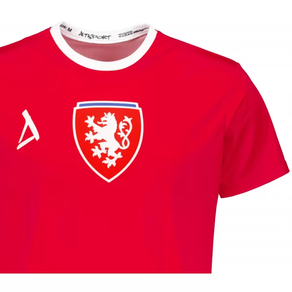  Tricou funcțional premium pentru bărbați ALTISPORT VOJ/ALM040TR01 ROȘU 